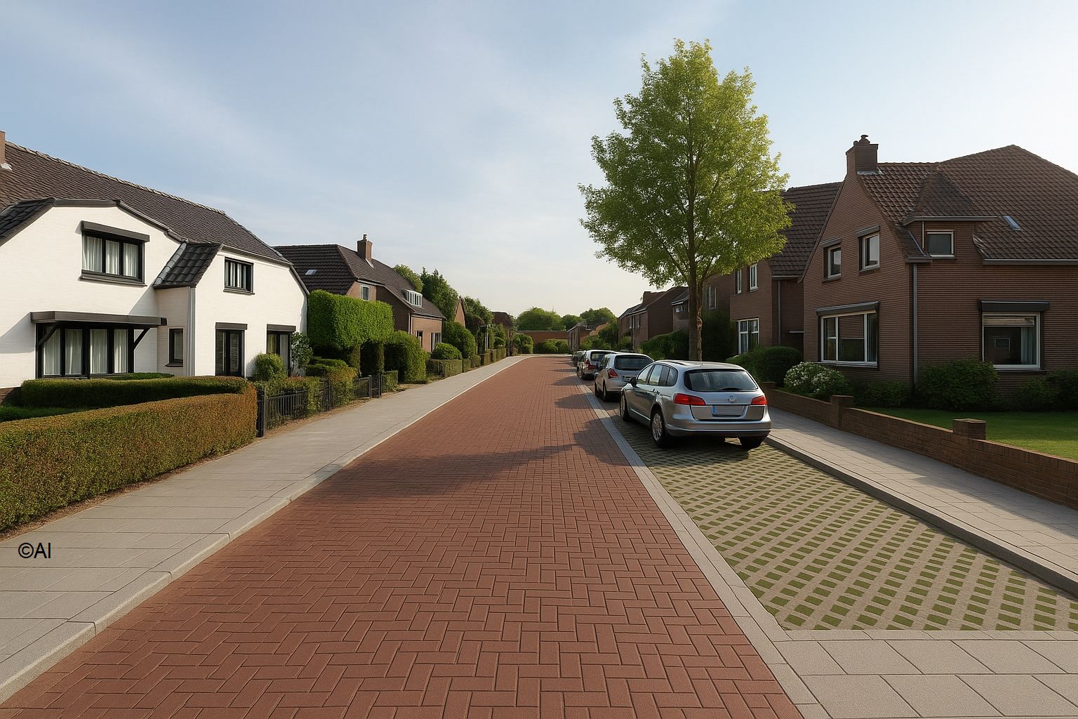 Rijbaan met groenparkeren.jpg